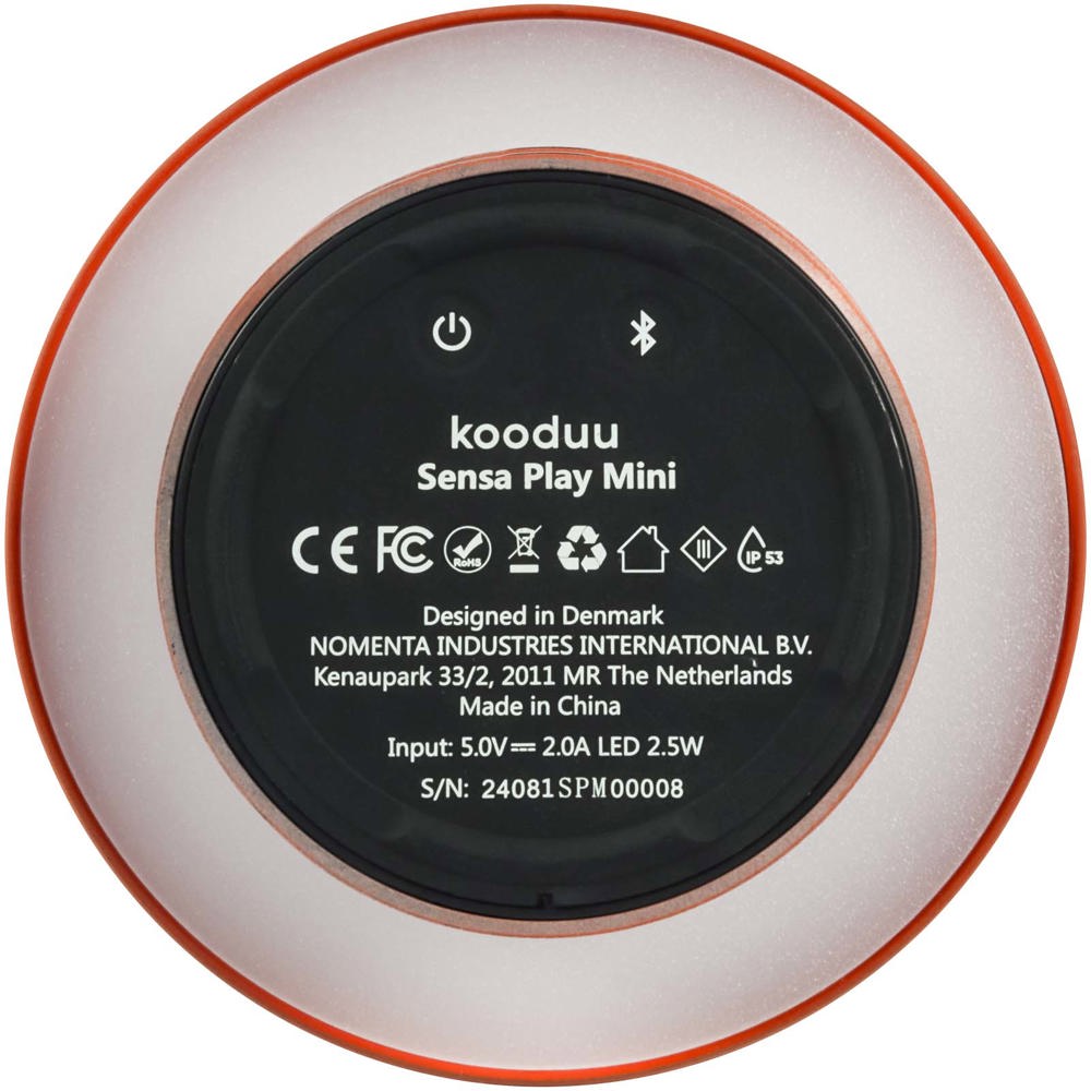 Kooduu Sensa Play Mini draagbare speaker en lamp