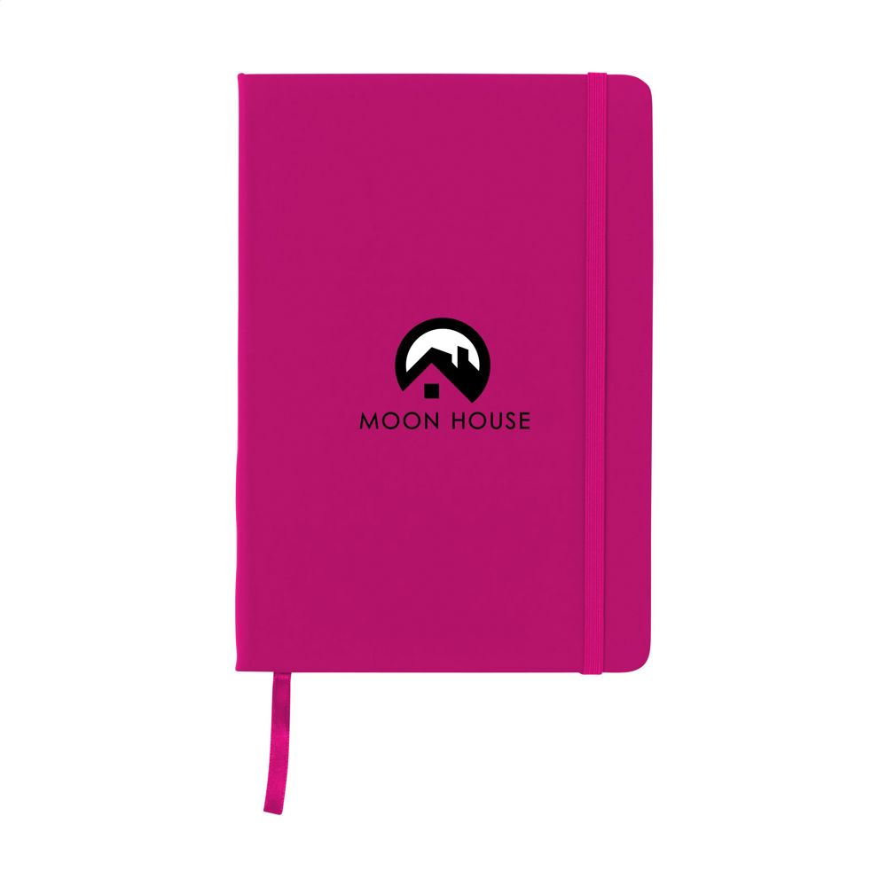 BudgetNote A5 Blanc notitieboek - Magenta