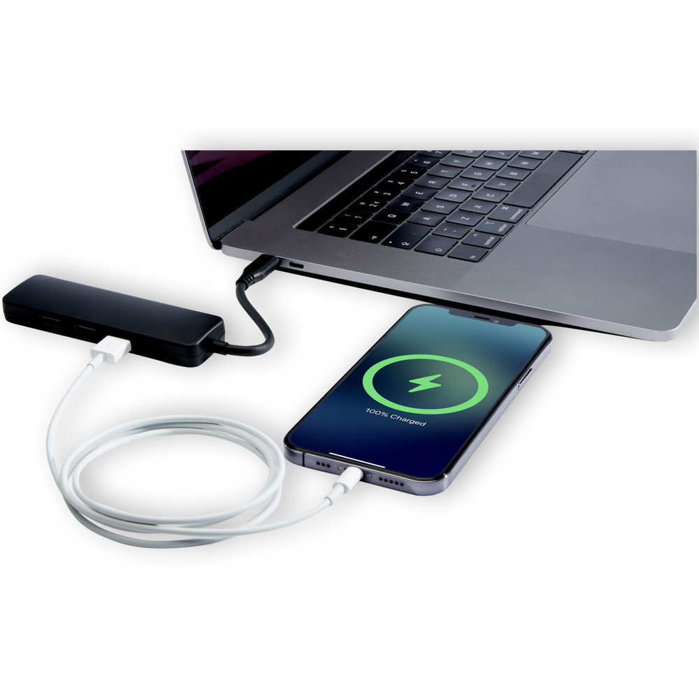 Loop RCS gerecyclede plastic multimedia-adapter USB 2.0-3.0 met HDMI-poort
