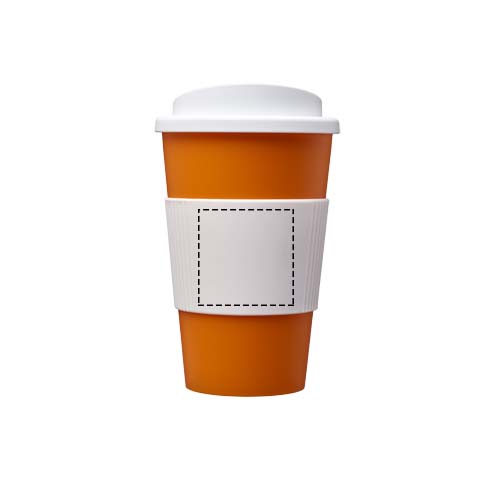 Americano® 350 ml geïsoleerde beker met grip
