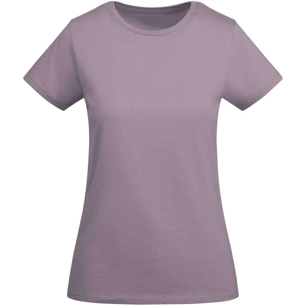 Breda biologisch katoenen dames T-shirt met korte mouwen - Lavendel