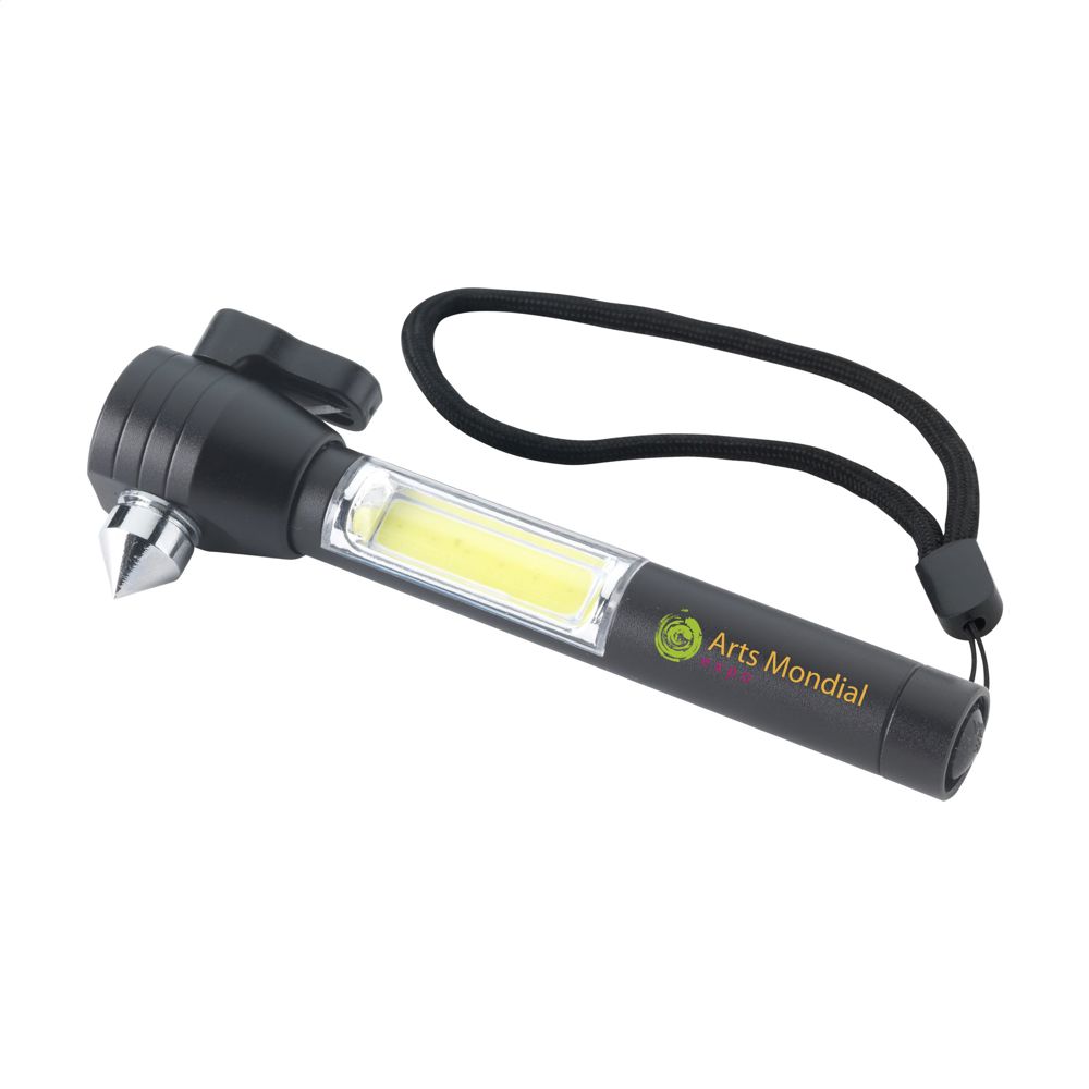 RescueHammer COB veiligheidshamer - Zwart