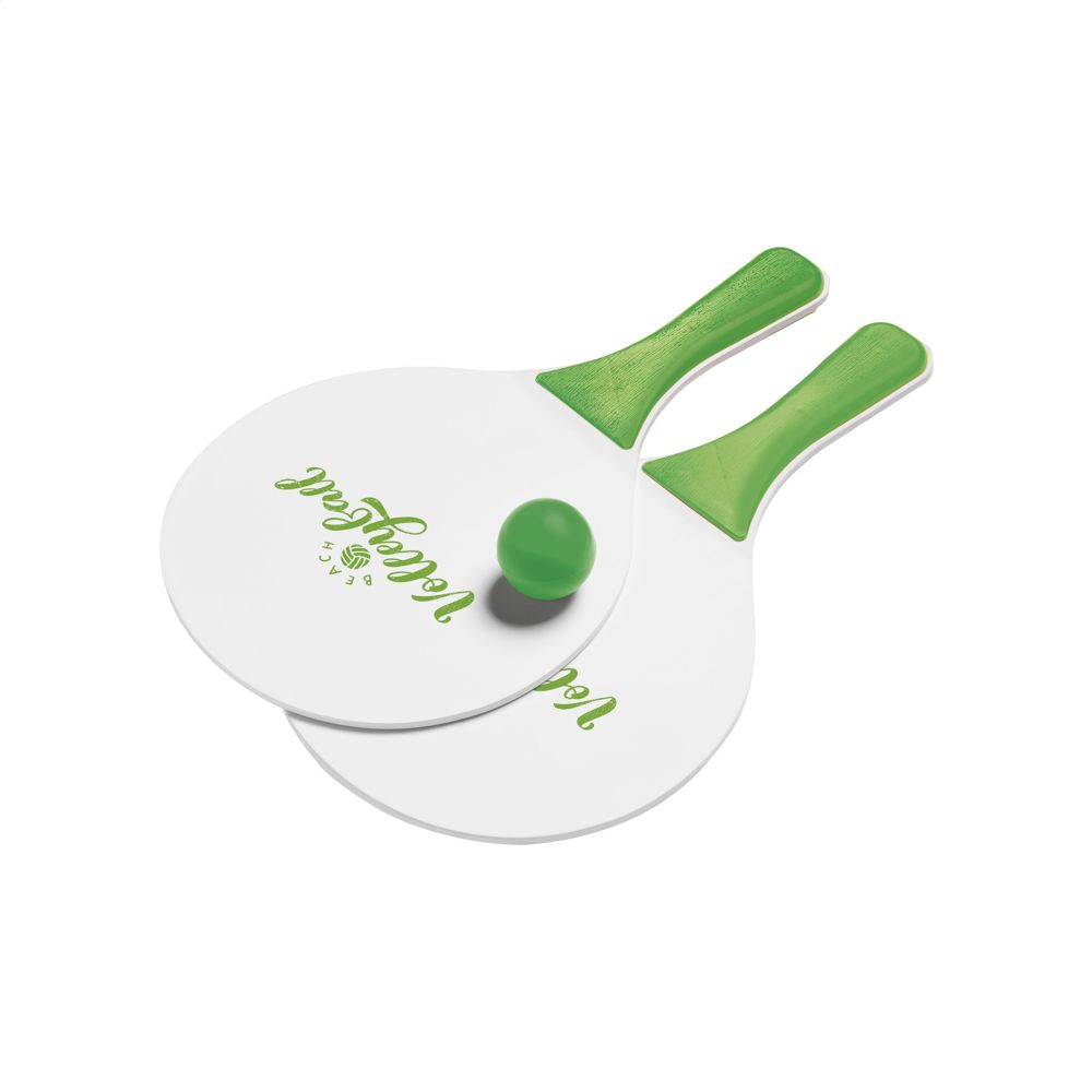 BeachTennis Small Size strandspel - Groen