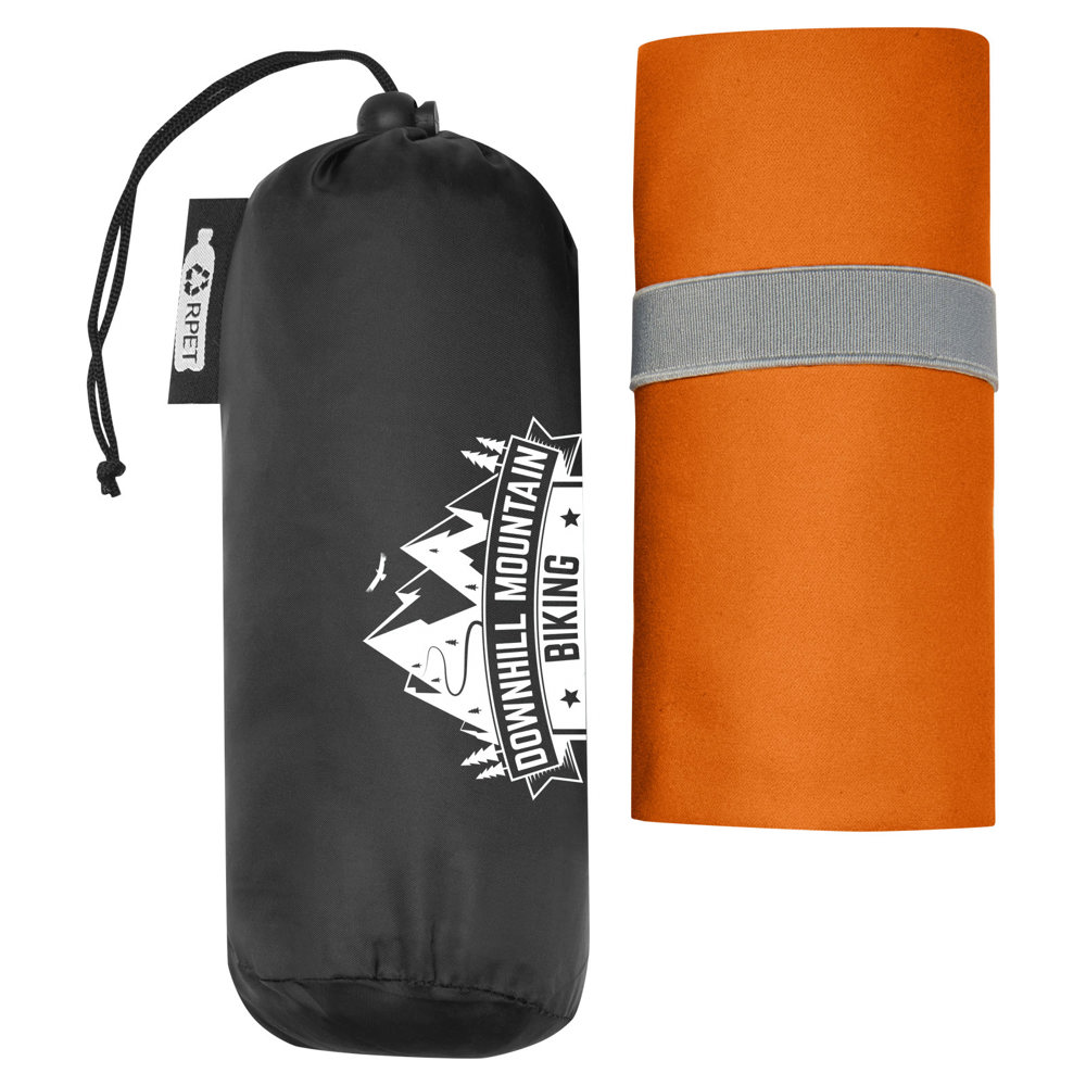 Pieter ultra lichtgewicht en sneldrogende handdoek van gerecycled PET 130 x 80 cm