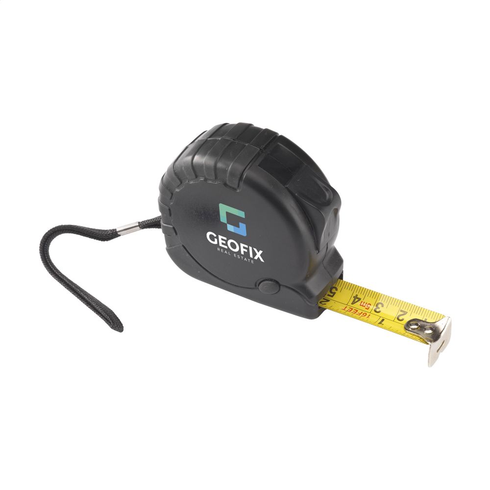 Midland Recycled 5 meter rolmaat - Zwart