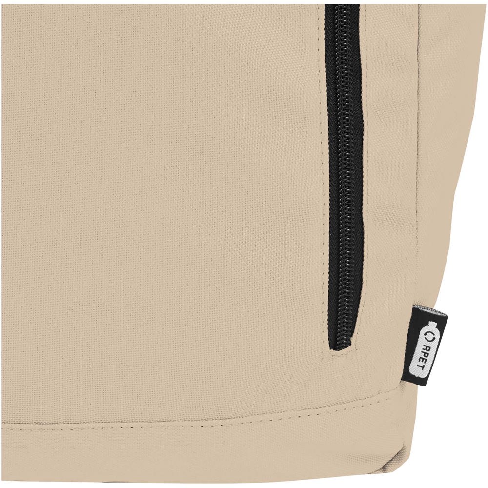 Byron 15,6" rugzak van GRS RPET met opgerolde bovenkant 18 L