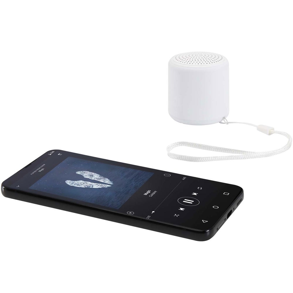 Velkis 3W gerecycleerde plastic draadloze Bluetooth®-speaker
