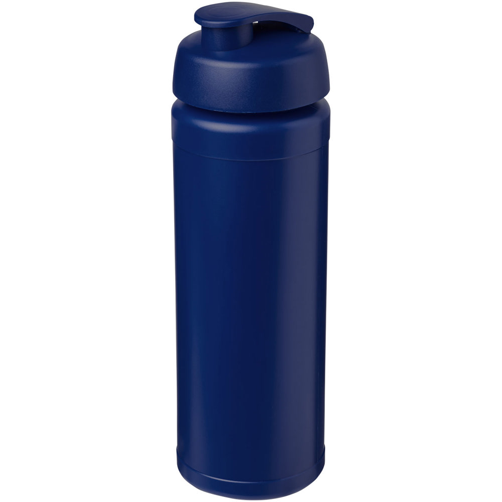 Baseline® Plus grip 750 ml sportfles met flipcapdeksel - Blauw