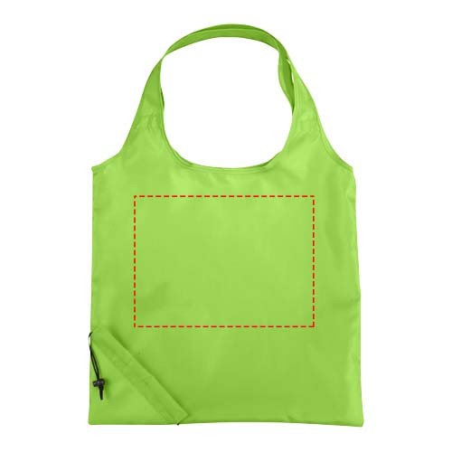 Bungalow opvouwbare polyester boodschappentas 7L