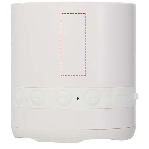 Hunor draadloze speaker van 3 W van gerecycled plastic