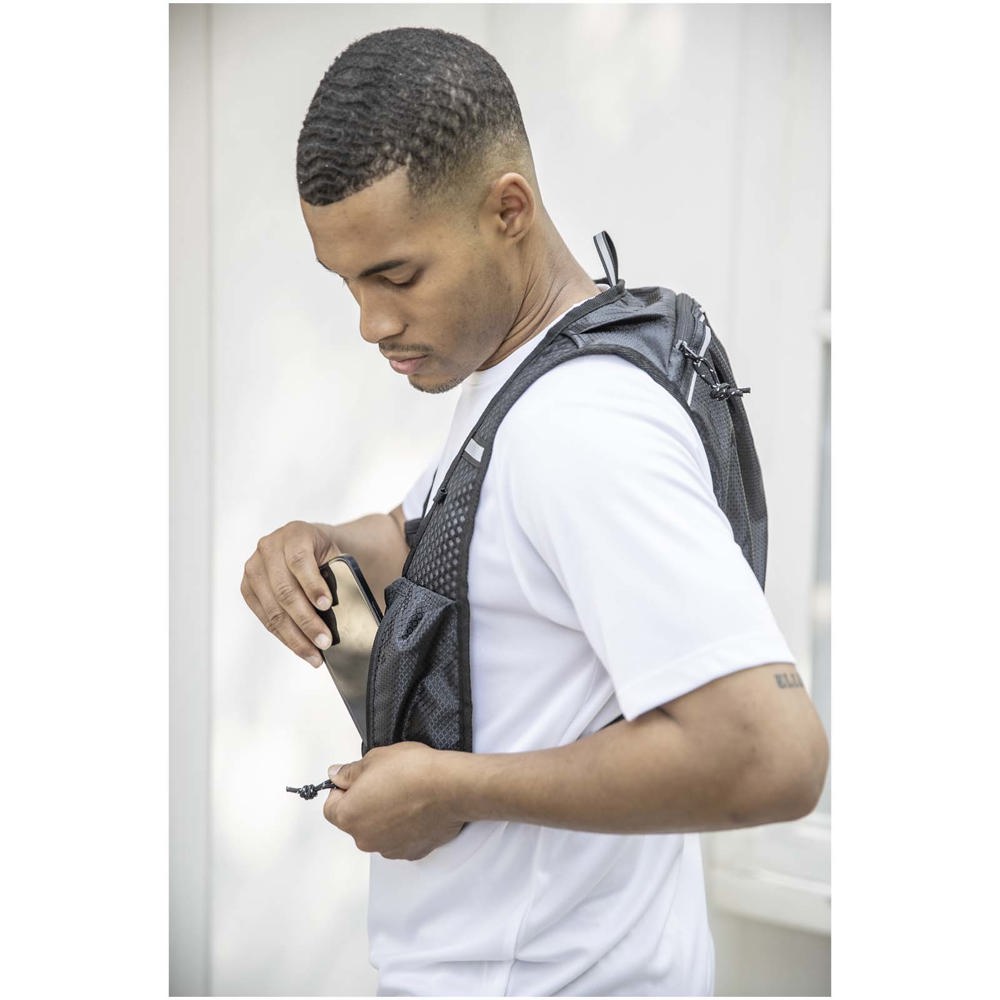 Nomad GRS gerecycled hardloopvest met hydratatiepack 5 l