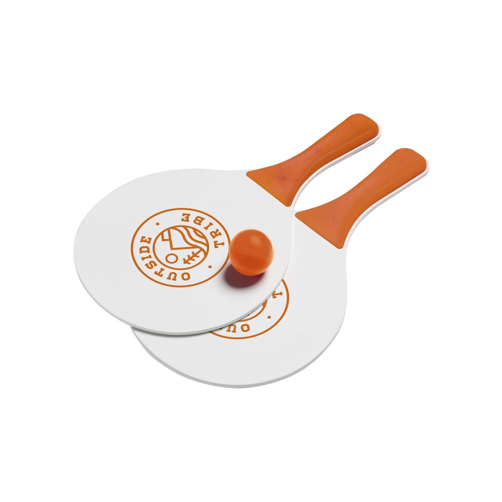 BeachTennis Small Size strandspel - Oranje