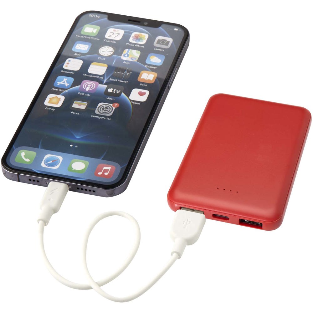 Asama type-C powerbank van 5000 mAh van gerecycled plastic