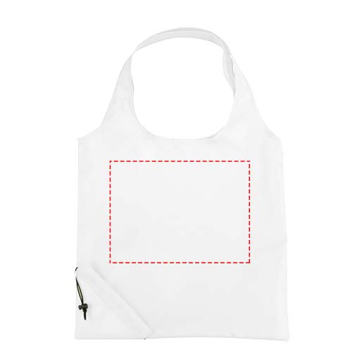 Bungalow opvouwbare polyester boodschappentas 7L