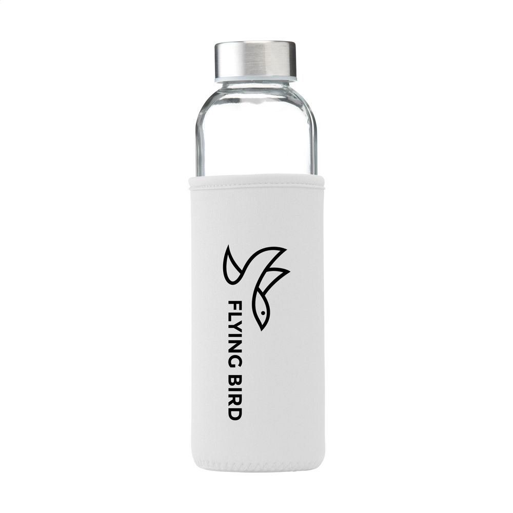 Senga Glass 500 ml drinkfles - Wit