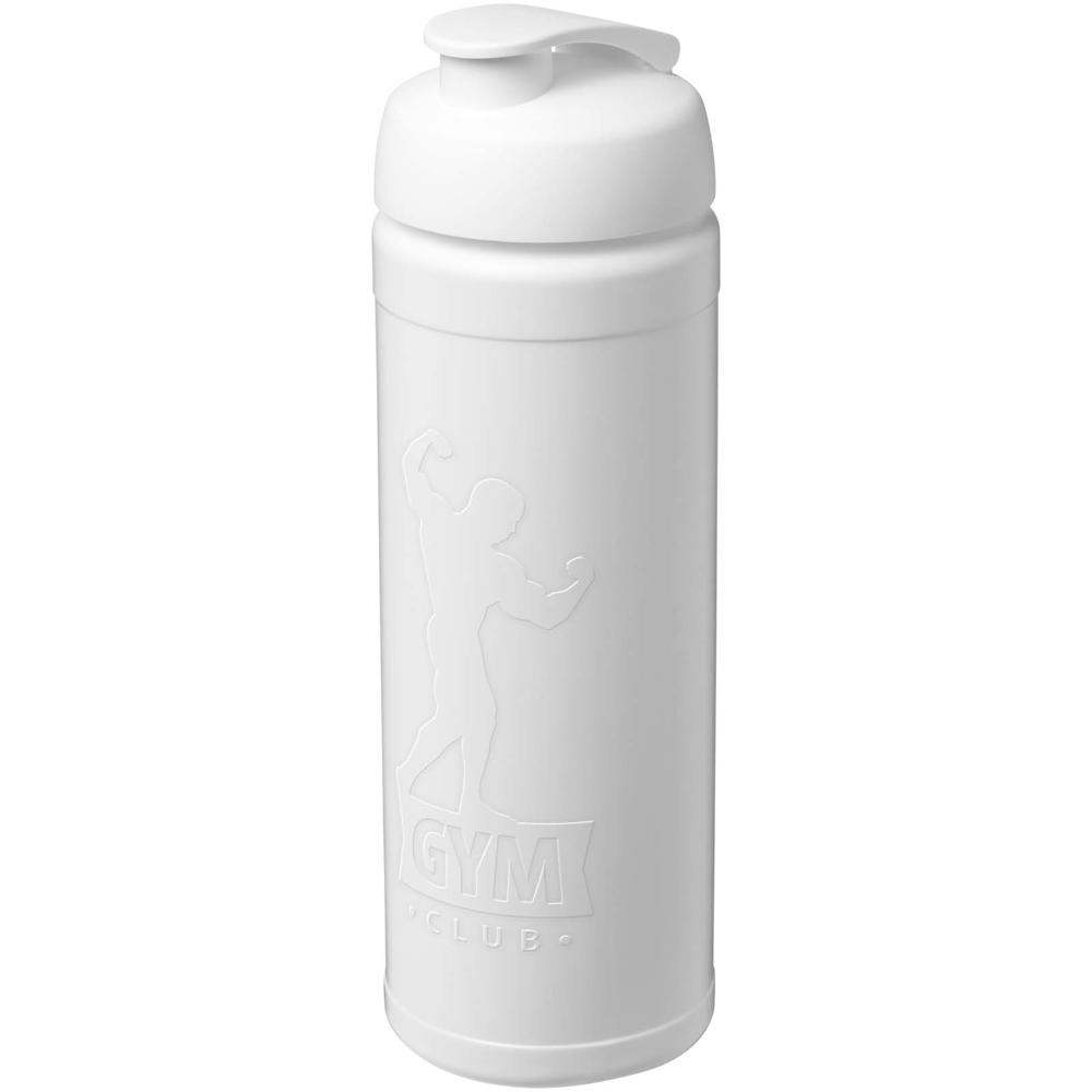 Baseline Rise 750 ml drinkfles met klapdeksel - Wit, Wit