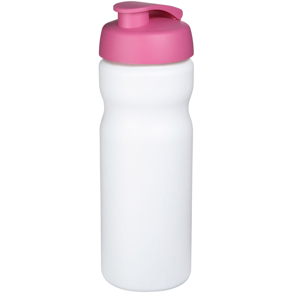 Baseline® Plus 650 ml sportfles met kanteldeksel - Wit, Roze
