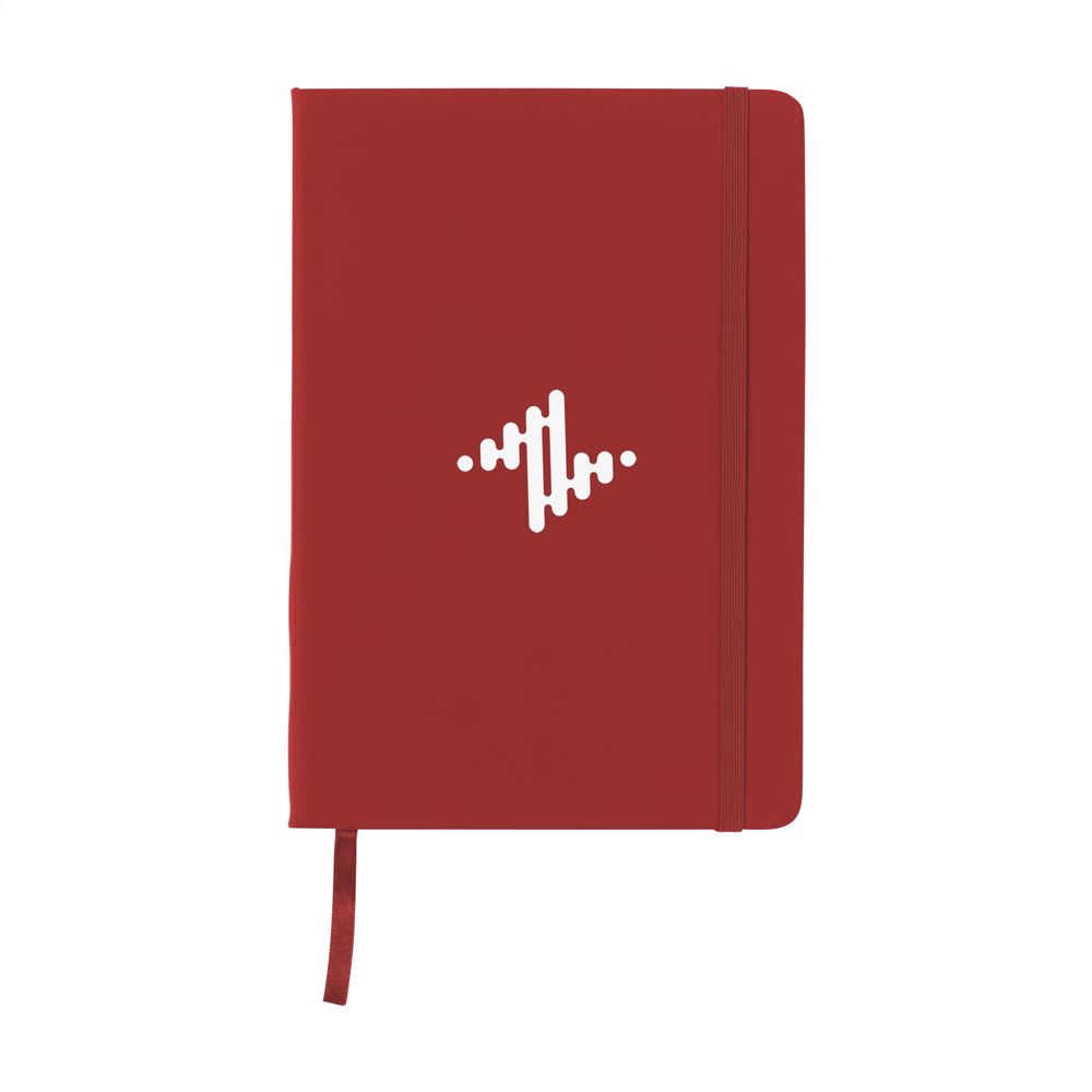 BudgetNote A5 Lines notitieboek - Rood