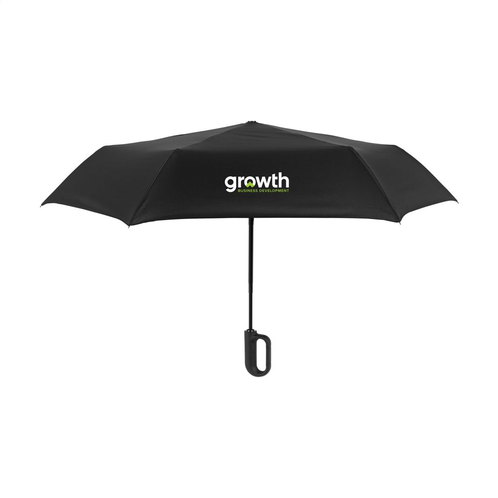 Carabiner RCS RPET opvouwbare paraplu 21 inch