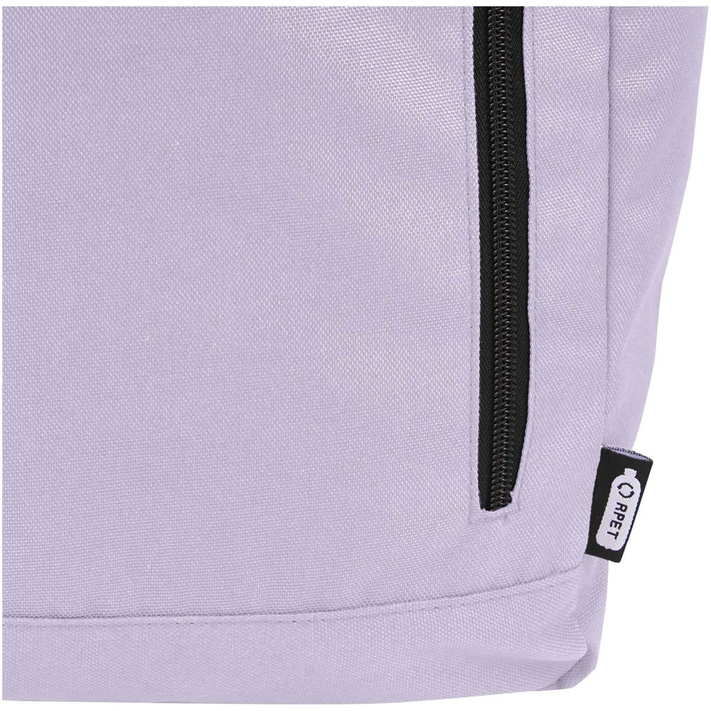 Byron 15,6" rugzak van GRS RPET met opgerolde bovenkant 18 L