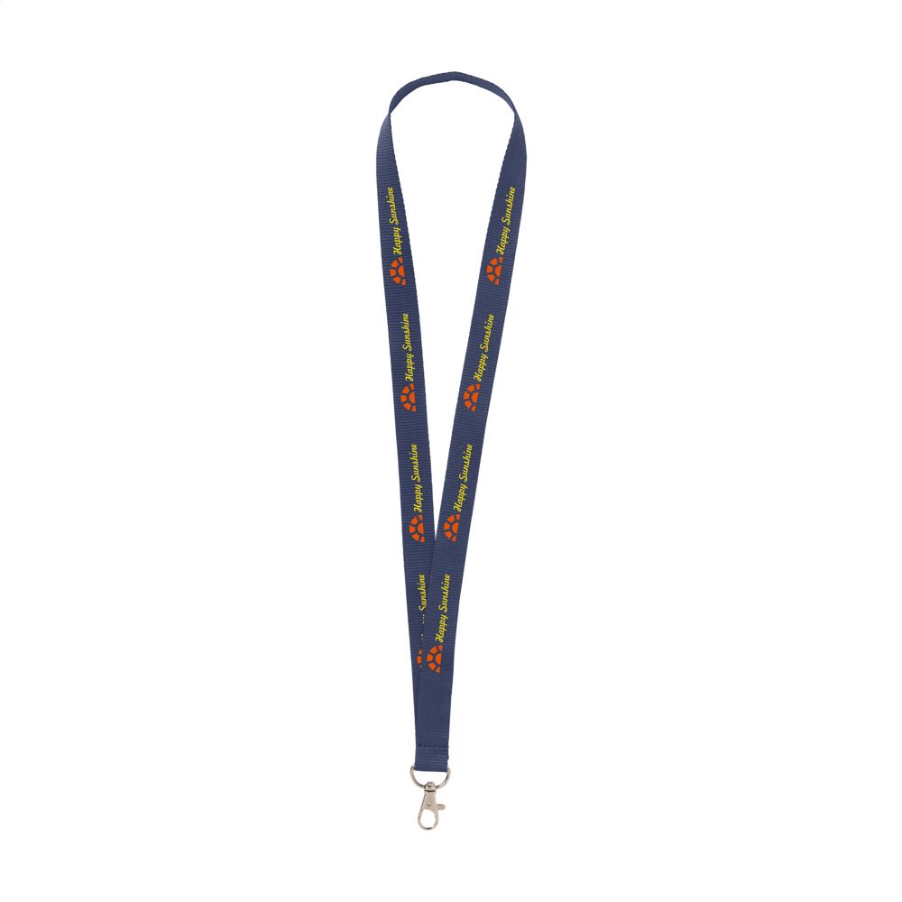 KeyCord Budget 2 cm lanyard - Donkerblauw