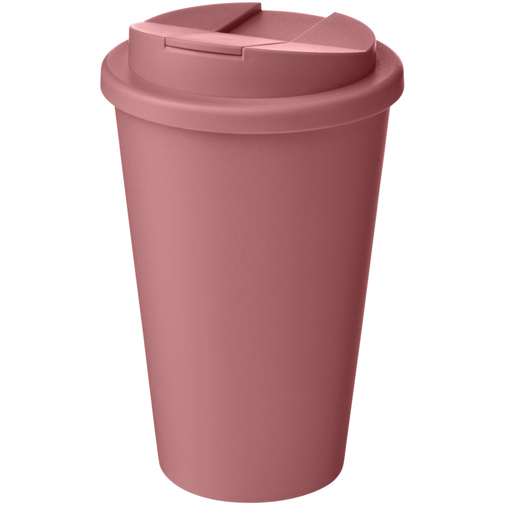 Americano® Renew geïsoleerde 350 ml beker met knoeibestendig deksel - Roze