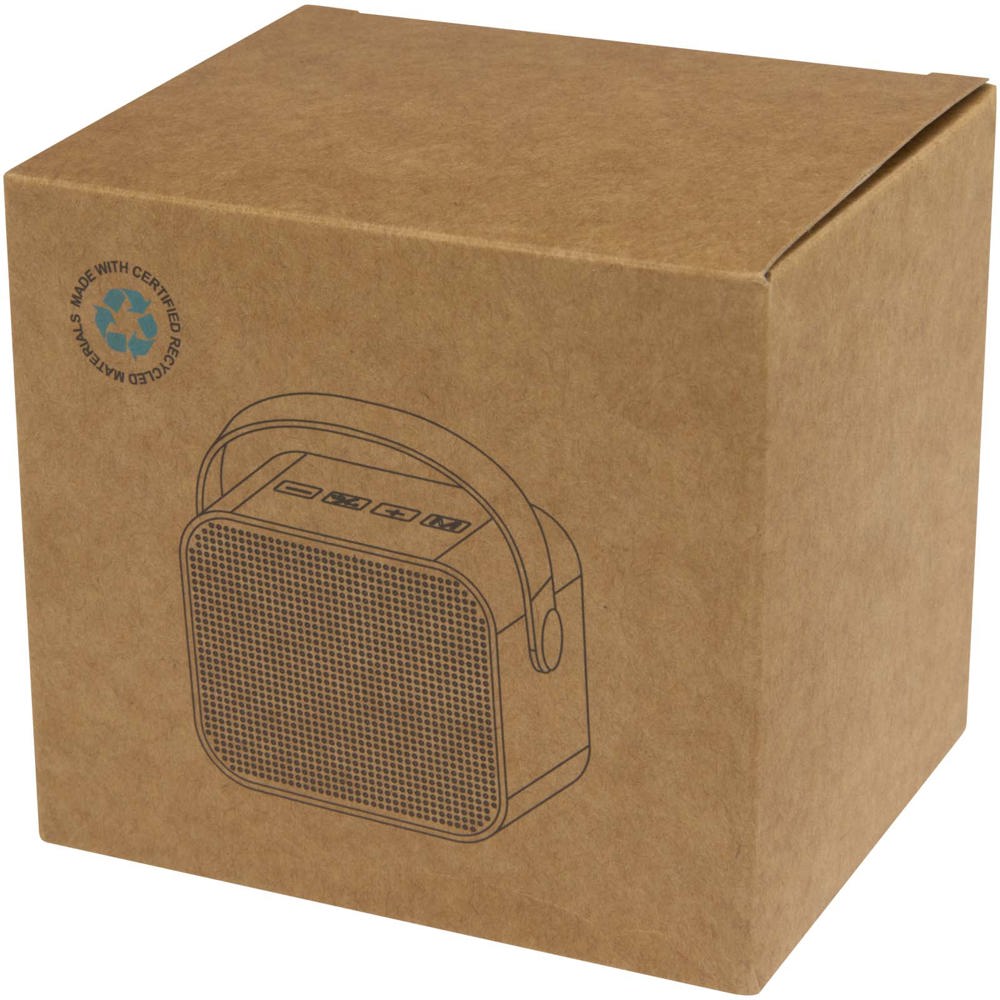 Diya 3W draadloze speaker van gerecycled plastic