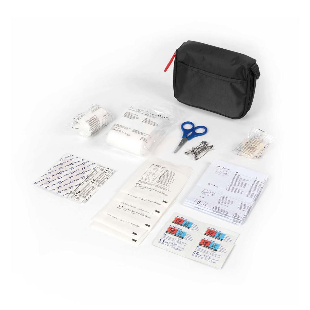 Basic 31 delige EHBO set - Zwart