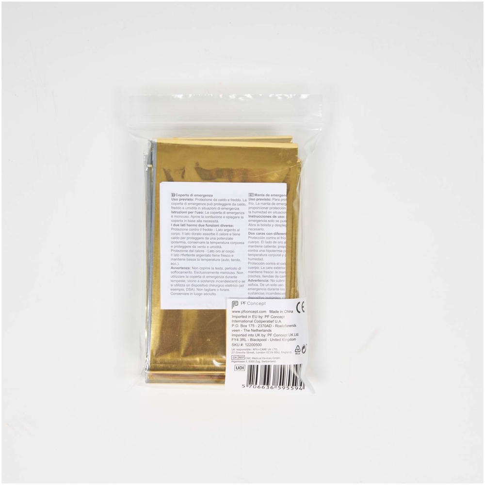 Frederik nooddeken met 2 functies