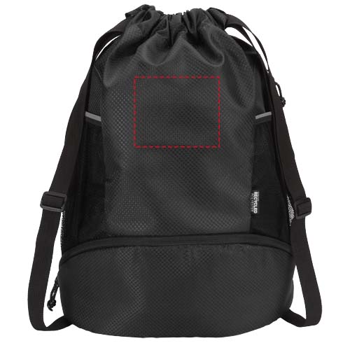 Nomad GRS gerecyclede sporttas met trekkoord en bodemvak 18 l