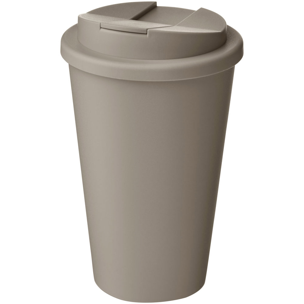 Americano® Renew geïsoleerde 350 ml beker met knoeibestendig deksel - Kiezelgrijs