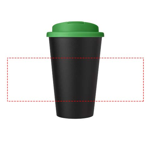 Americano® Eco 350 ml gerecyclede beker met spill-proof deksel