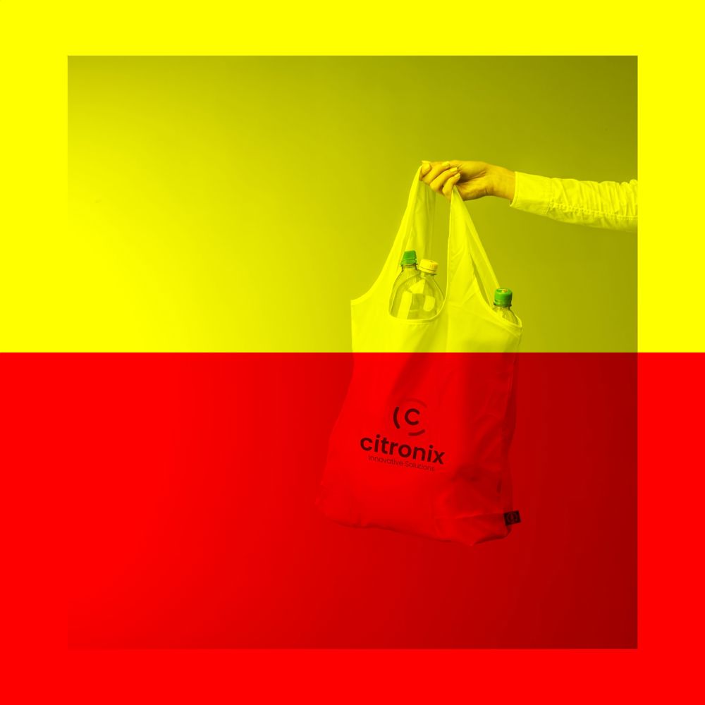 GRS RPET Shopper opvouwbare winkeltas