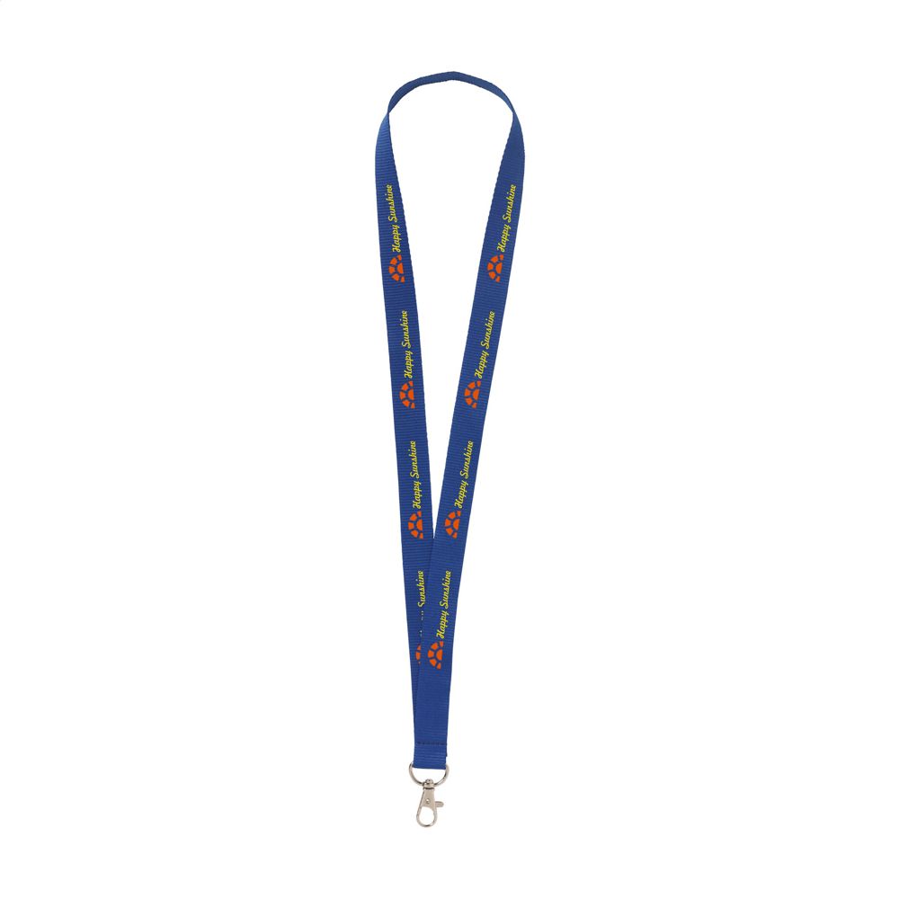 KeyCord Budget 2 cm lanyard - Blauw