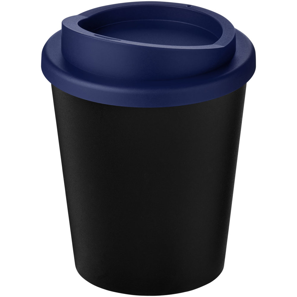 Americano® Espresso Eco 250 ml gerecyclede beker - Zwart, Blauw
