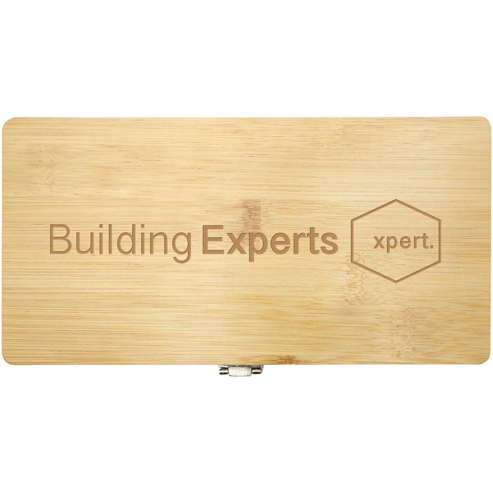 Rivet 19-delige gereedschapsset van bamboe/gerecycled plastic