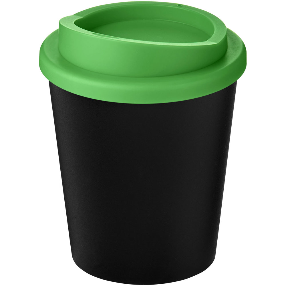 Americano® Espresso Eco 250 ml gerecyclede beker - Zwart, Groen
