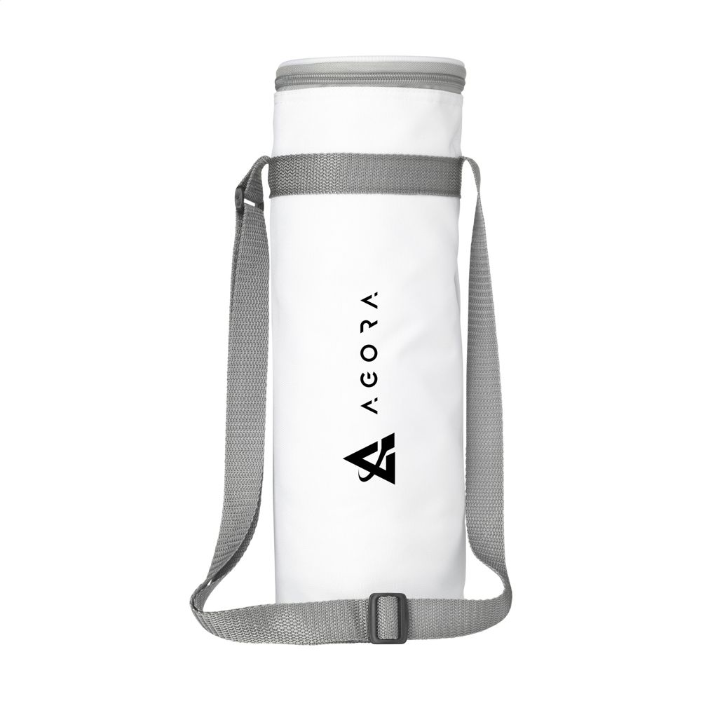 BottleCooler GRS RPET koeltas - Wit