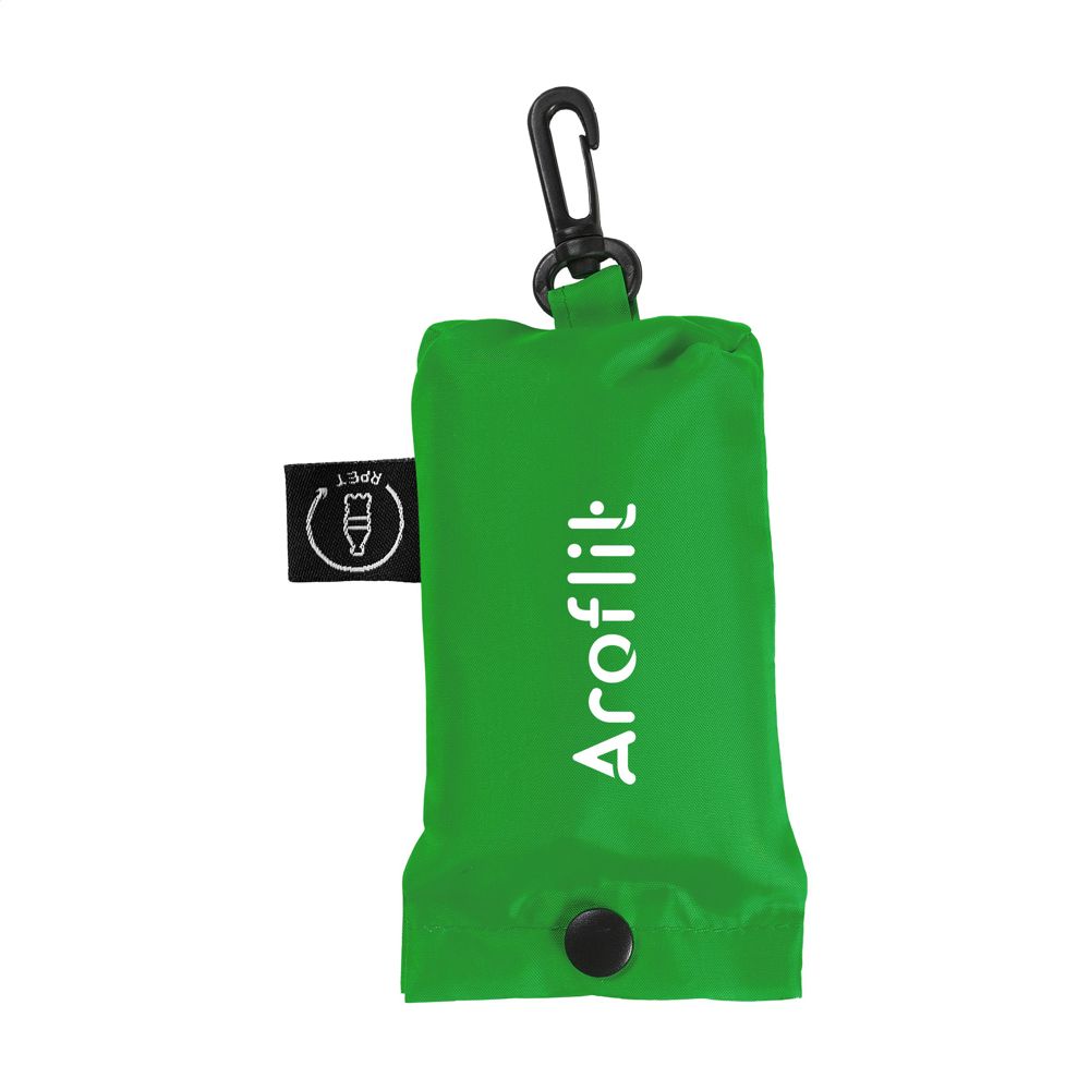 Shop Easy GRS RPET opvouwbare winkeltas - Groen