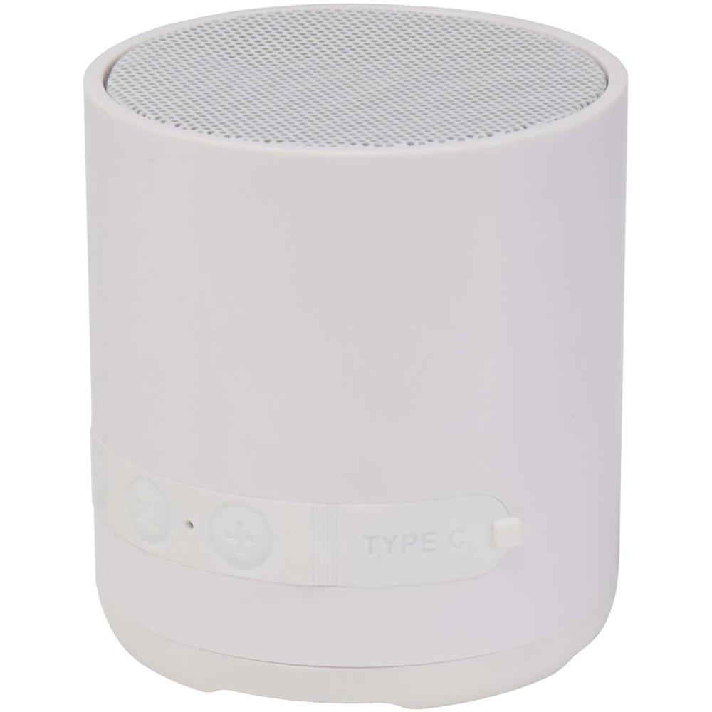 Hunor draadloze speaker van 3 W van gerecycled plastic