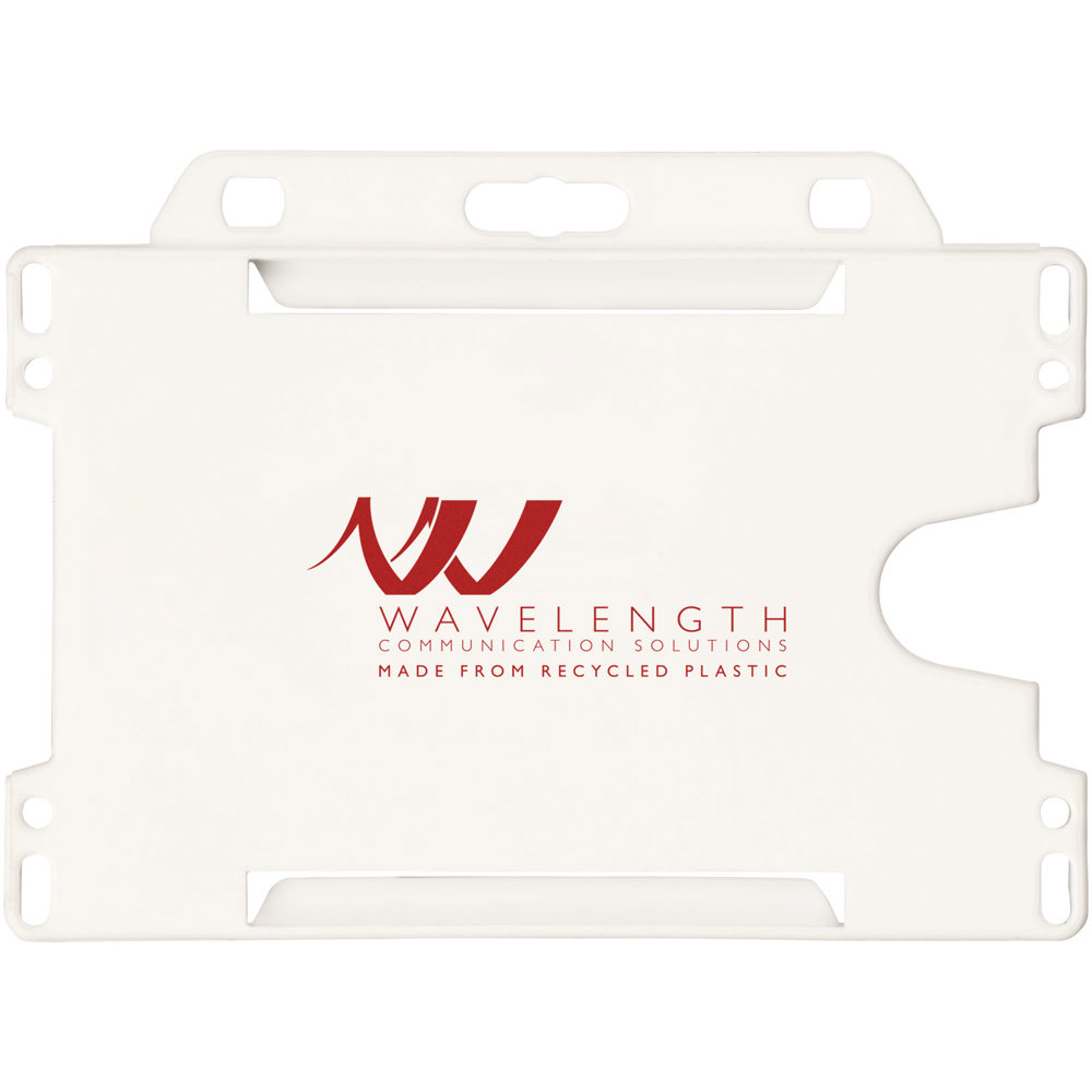 Vega kaarthouder van gerecycled plastic