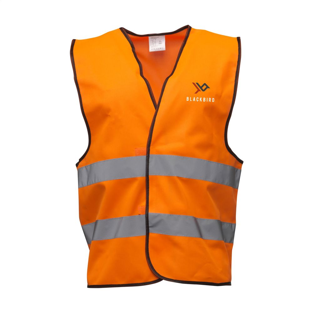 Safety Reflex Vest veiligheidsvest - fluor-oranje