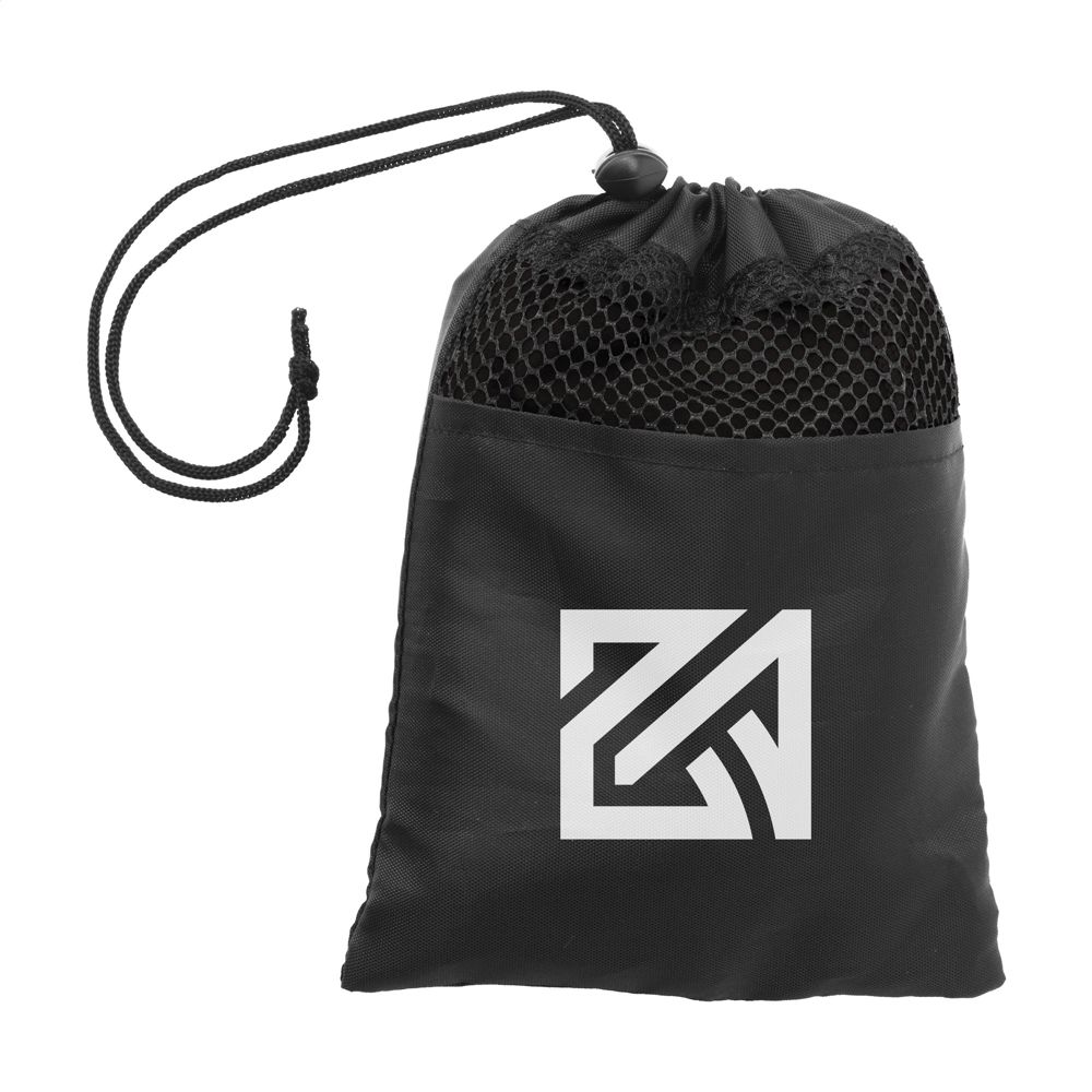 Quick Dry Sports/Travel Towel sporthanddoek - Zwart