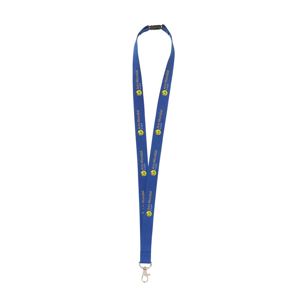 KeyCord Budget Safety 2 cm lanyard - Blauw