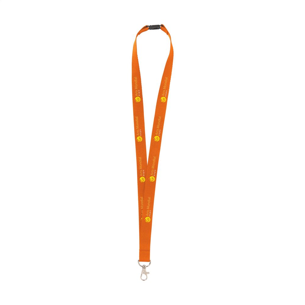 KeyCord Budget Safety 2 cm lanyard - Oranje