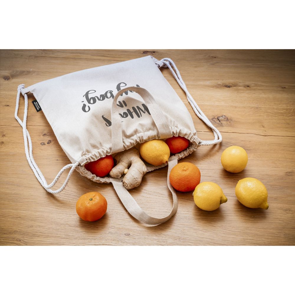 GRS Recycled Cotton PromoBag Plus (180 g/m²) rugzak