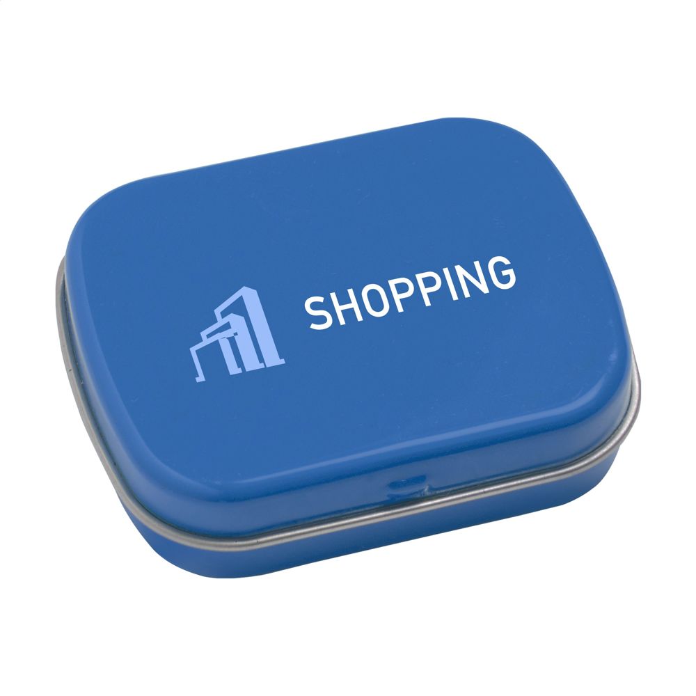 TinBox pepermuntjes - Lichtblauw