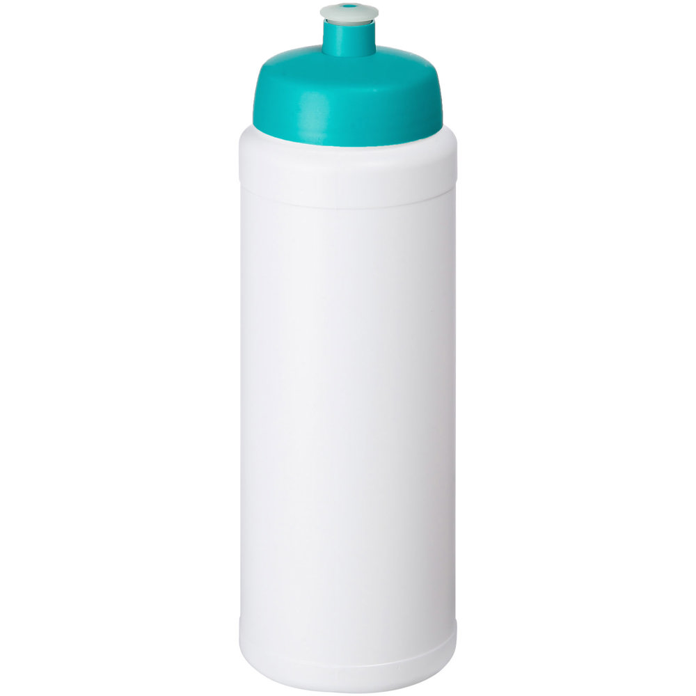 Baseline® Plus 750 ml drinkfles met sportdeksel - Wit, Aqua