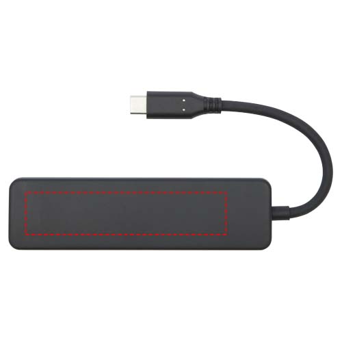 Loop RCS gerecyclede plastic multimedia-adapter USB 2.0-3.0 met HDMI-poort