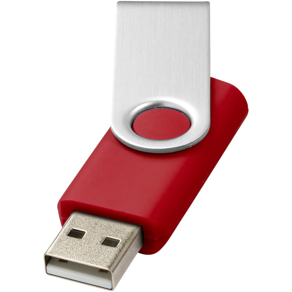 Rotate-basic USB 2GB - Rood, Zilver